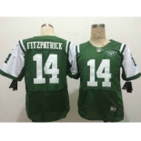 nike nfl jerseys new york jets #14 fitzpatrick green[Elite]