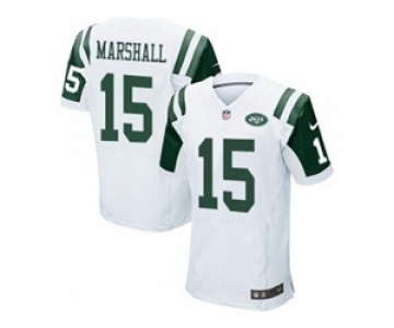 nike nfl jerseys new york jets #15 marshall white[Elite][marshall]