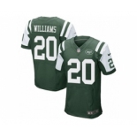 nike nfl jerseys new york jets #20 marcus williams green[Elite][williams]