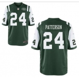 nike nfl jerseys new york jets #24 patterson green[Elite][patterson]