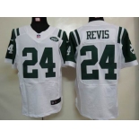 nike nfl jerseys new york jets #24 revis white[elite]