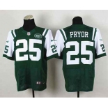 nike nfl jerseys new york jets #25 pryor green[Elite]