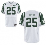 nike nfl jerseys new york jets #25 pryor white[Elite]