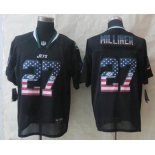 nike nfl jerseys new york jets #27 dee milliner black[Elite USA flag fashion]