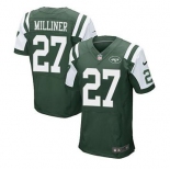 nike nfl jerseys new york jets #27 dee milliner green[Elite]