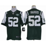 nike nfl jerseys new york jets #52 harris green[Elite]