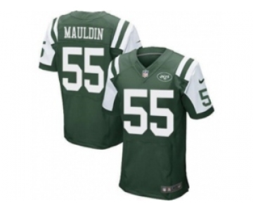 nike nfl jerseys new york jets #55 lorenzo mauldin green[Elite]