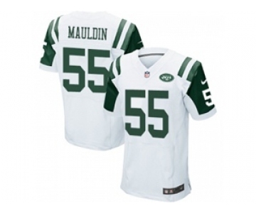 nike nfl jerseys new york jets #55 lorenzo mauldin white[Elite]