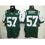 nike nfl jerseys new york jets #57 scott green[elite]