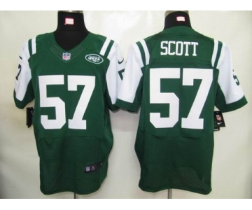 nike nfl jerseys new york jets #57 scott green[elite]