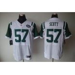 nike nfl jerseys new york jets #57 scott white[elite]