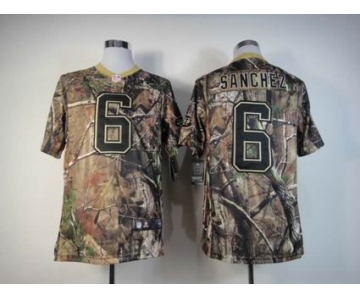 nike nfl jerseys new york jets #6 sanchez camo[Elite]