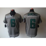 nike nfl jerseys new york jets #6 sanchez grey[Elite shadow]