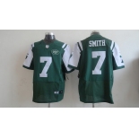 nike nfl jerseys new york jets #7 smith green[Elite]