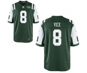 nike nfl jerseys new york jets #8 vick green[Elite]