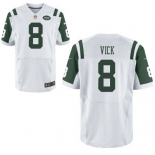 nike nfl jerseys new york jets #8 vick white[Elite]