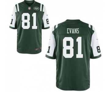 nike nfl jerseys new york jets #81 evans green[Elite][evans]