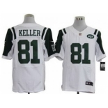 nike nfl jerseys new york jets #81 keller white[elite]