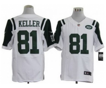 nike nfl jerseys new york jets #81 keller white[elite]