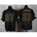 nike nfl jerseys new york jets #87 decker black[Elite gold lettering fashion][decker]