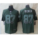 nike nfl jerseys new york jets #87 decker green[Elite drift fashion][decker]