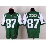 nike nfl jerseys new york jets #87 decker green[Elite][decker]