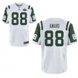 nike nfl jerseys new york jets #88 amaro white[Elite]