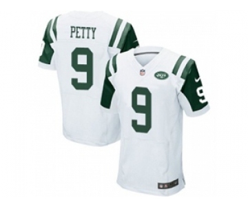 nike nfl jerseys new york jets #9 bryce petty white[Elite]