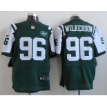 nike nfl jerseys new york jets #96 wilkerson green[Elite]