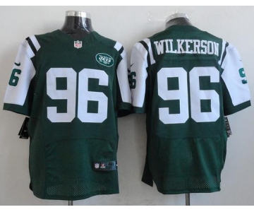 nike nfl jerseys new york jets #96 wilkerson green[Elite]