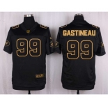 nike nfl jerseys new york jets #99 gastineau black gold collection[Elite]