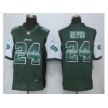 2015 new nike new york jets #24 revis purple strobe jerseys[limited]