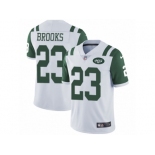 Men Nike New York Jets #23 Terrence Brooks White Vapor Untouchable Limited Player NFL Jersey