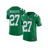 Men Nike New York Jets #27 Darryl Roberts Limited Green Rush Vapor Untouchable NFL Jersey