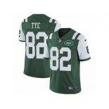 Men Nike New York Jets #82 Will Tye Green Team Color Vapor Untouchable Limited Player NFL Jersey