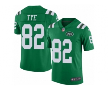 Men Nike New York Jets #82 Will Tye Limited Green Rush Vapor Untouchable NFL Jersey