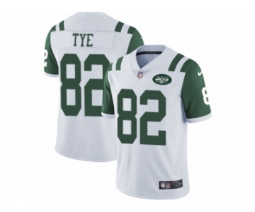 Men Nike New York Jets #82 Will Tye White Vapor Untouchable Limited Player NFL Jersey