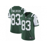 Men Nike New York Jets #83 Eric Tomlinson Green Team Color Vapor Untouchable Limited Player NFL Jersey