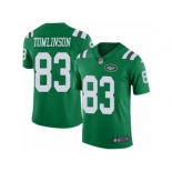 Men Nike New York Jets #83 Eric Tomlinson Limited Green Rush Vapor Untouchable NFL Jersey