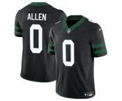 Men's New York Jets #0 Braelon Allen Black 2023 F.U.S.E Vapor Untouchable Limited Stitched Jersey