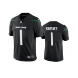 Men's New York Jets #1 Ahmad Gardner 2022 Black Vapor Untouchable Limited Stitched Jersey