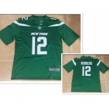 Men's New York Jets #12 Aaron Rodgers Green 2023 Vapor Untouchable Stitched Nike Limited Jersey