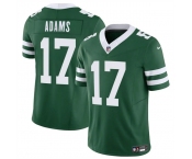 Men's New York Jets #17 Davante Adams Green 2024 F.U.S.E. Throwback Limited Football Stitched Jersey