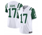 Men's New York Jets #17 Davante Adams White 2024 Classic Alternate Vapor F.U.S.E. Limited Stitched Football Jersey