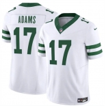 Men's New York Jets #17 Davante Adams White 2024 F.U.S.E. Vapor Limited Football Stitched Jersey