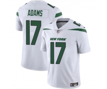 Men's New York Jets #17 Davante Adams White 2024 Vapor Untouchable Limited Football Stitched Jersey