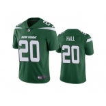 Men's New York Jets #20 Breece Hall 2022 Green Vapor Untouchable Limited Stitched Jersey