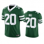 Men's New York Jets #20 Breece Hall Green 2024 F.U.S.E. Vapor Limited Football Stitched Jersey