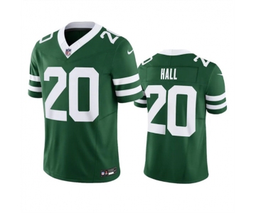 Men's New York Jets #20 Breece Hall Green 2024 F.U.S.E. Vapor Limited Football Stitched Jersey