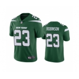 Men's New York Jets #23 James Robinson Green Vapor Untouchable Limited Stitched Jersey